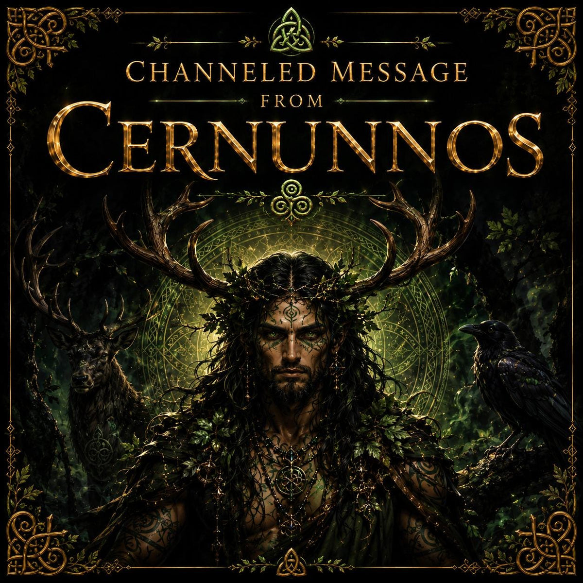 Channeled Message From Cernunnos | Nature, Instinct, Abundance & Inner Power