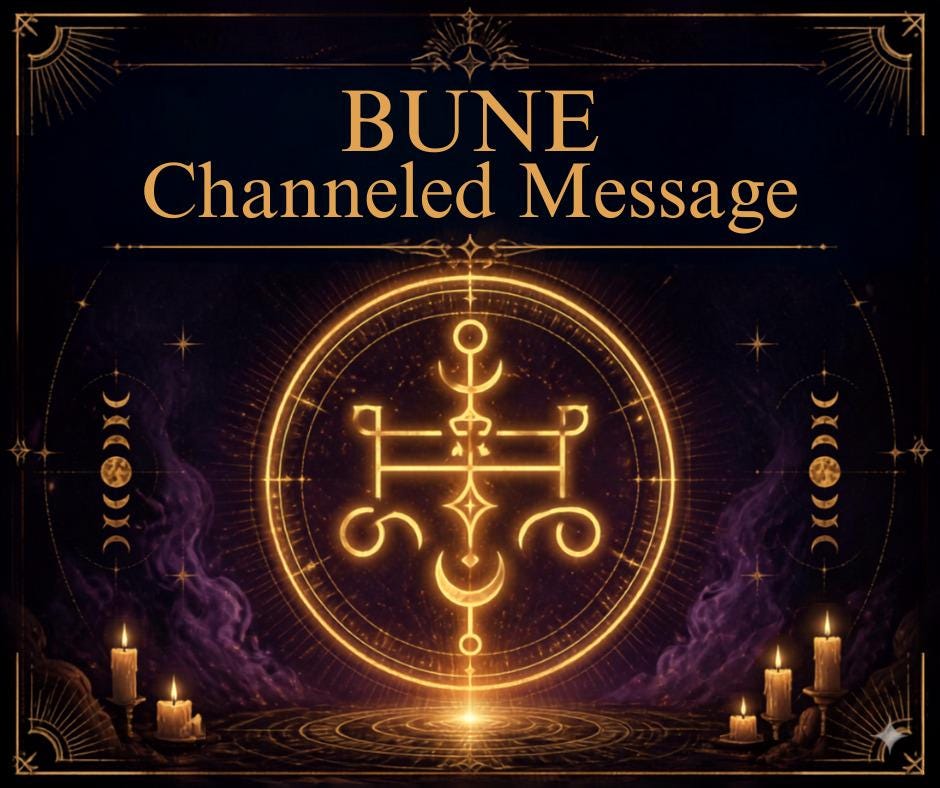 A Message from Bune | Wealth, Wisdom, Communication and Prosperity