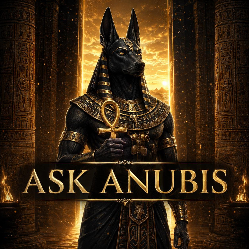 Anubis Channeled Message | 3 Questions, Spiritual Guidance, Protection (PDF)