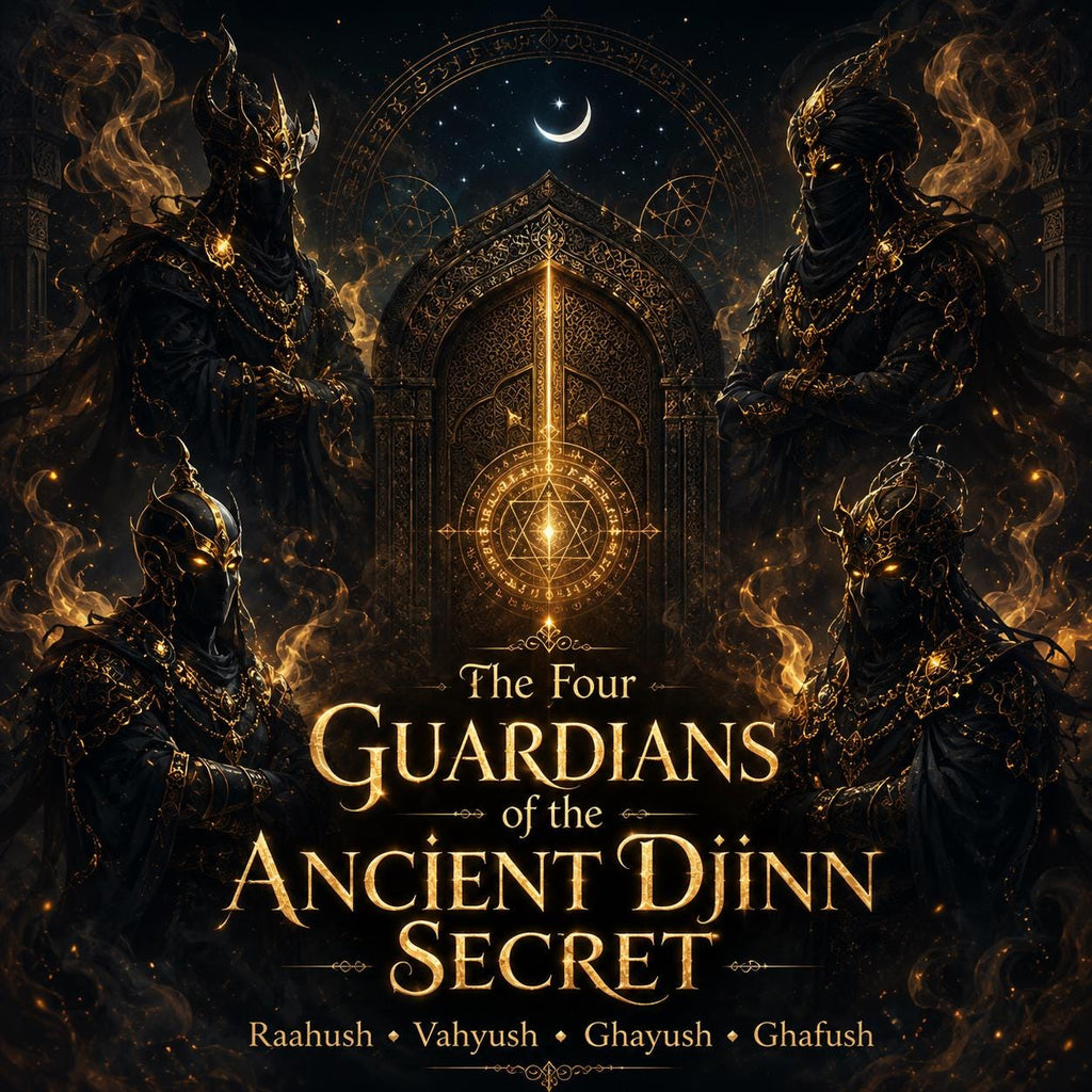 The Four Guardians of the Ancient Djinn Secret