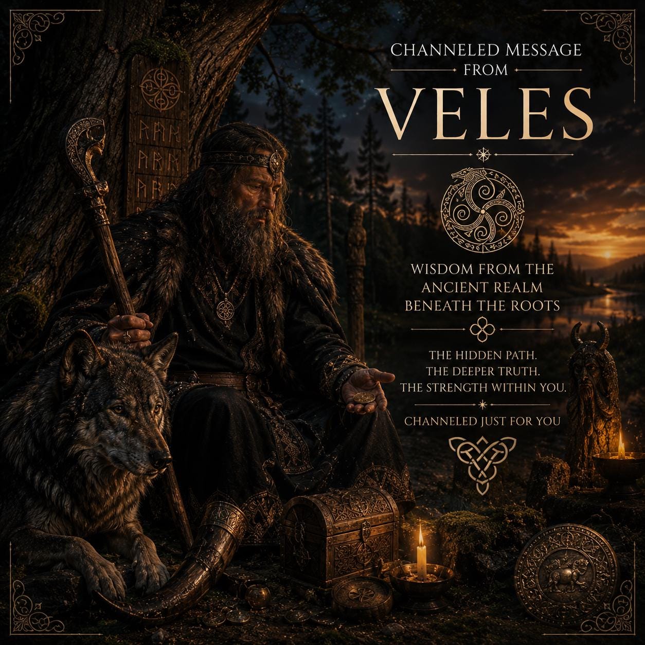Channeled Message From Veles — Wisdom From the Ancient Realm Beneath the Roots