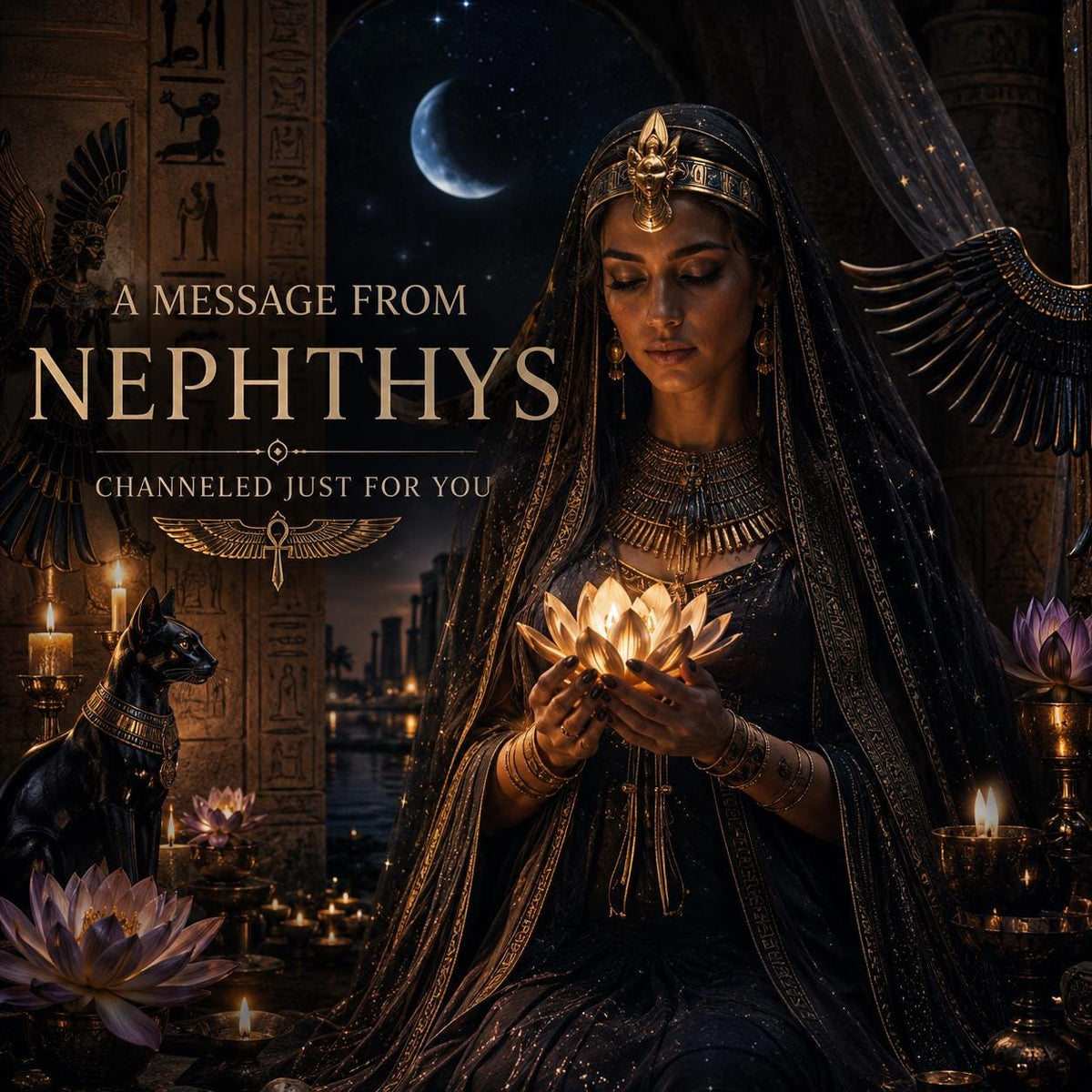 Channeled Message From Nephthys — Guidance From the Lady Beyond the Veil