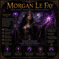 Morgan Le Fay Binding | Magic, Fate, Protection, Intuition & Power