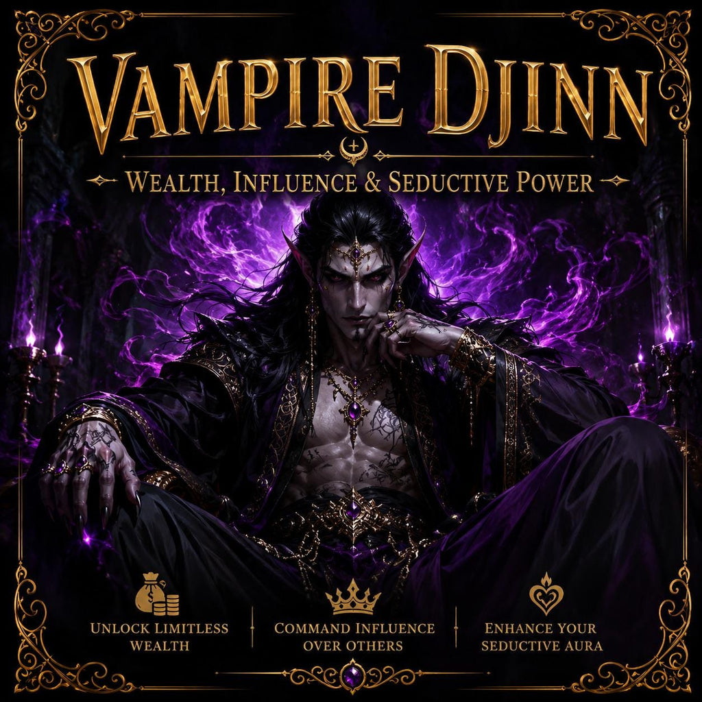 Vampire Djinn Spirit Binding | Wealth, Influence & Seductive Power