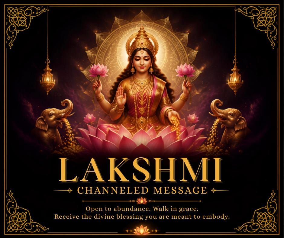 Channeled Message From Lakshmi | Abundance, Prosperity, Worthiness & Receiving