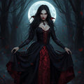The Midnight Sovereign — Queen Vampire of the Obsidian Bloodline (888 Years Old)