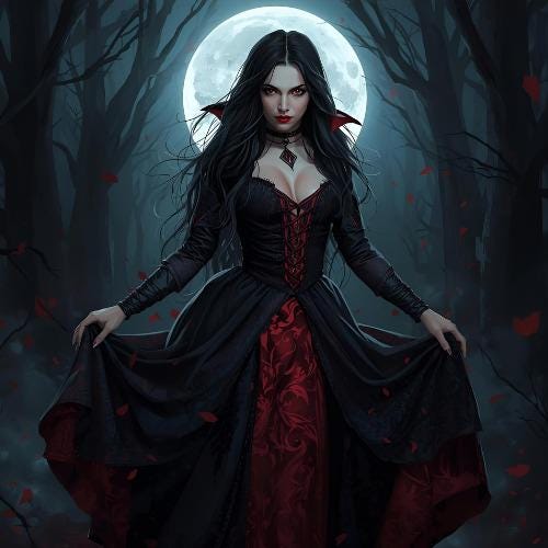 The Midnight Sovereign — Queen Vampire of the Obsidian Bloodline (888 Years Old)