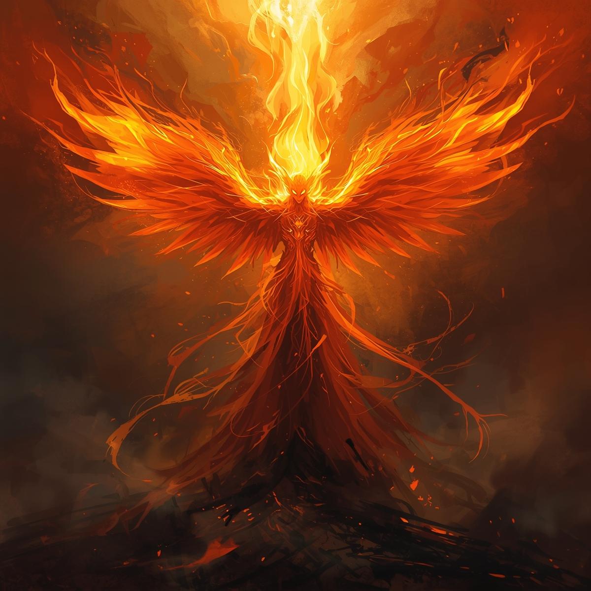 The Phoenix Wraith — Spirit of Eternal Fire & Rebirth