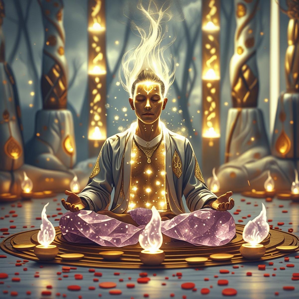 The Word Made Flame — Ritual to Ease Communication Blockage