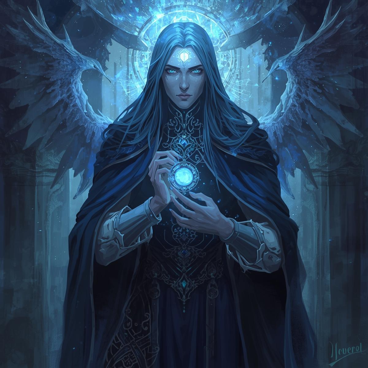 The Sapphire Revenant — Ancient Keeper of Memory and Mind