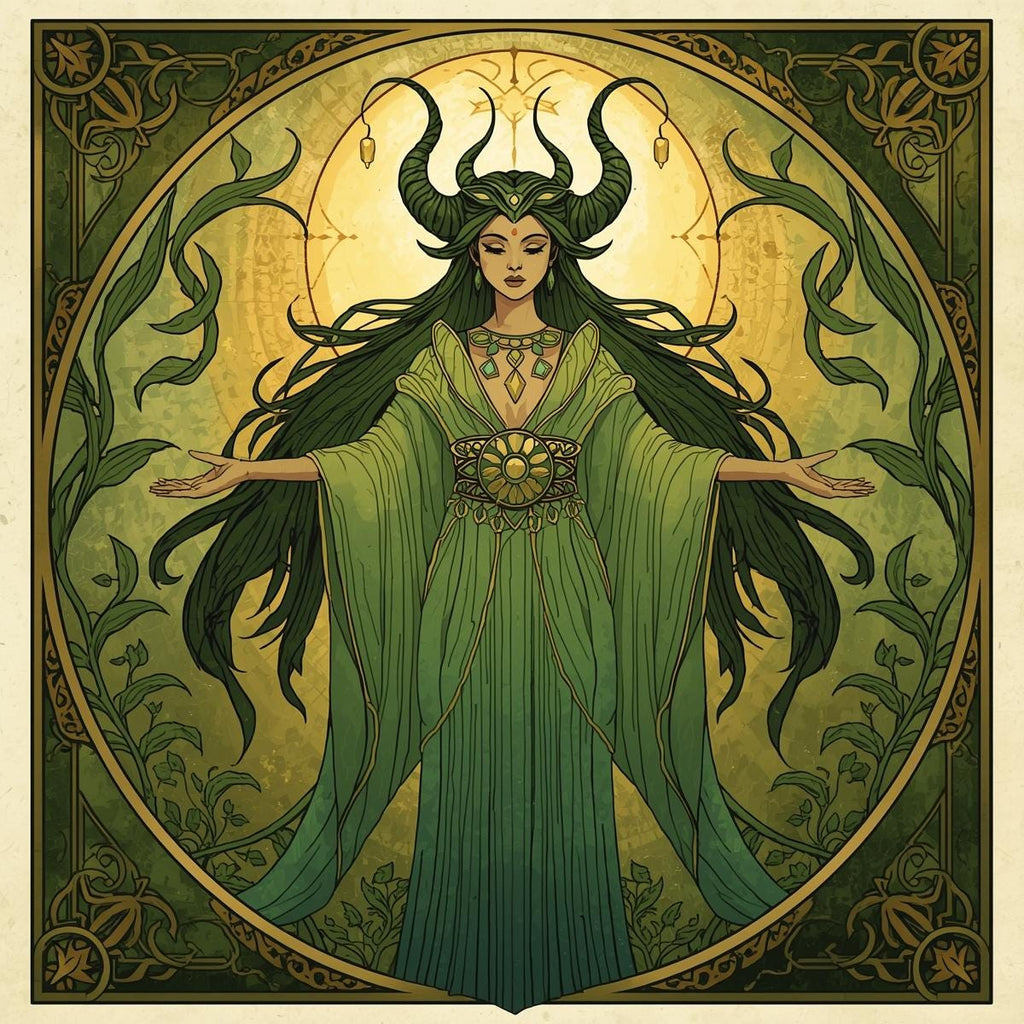 The Verdant Matron — Djinn of Growth and Prosperity