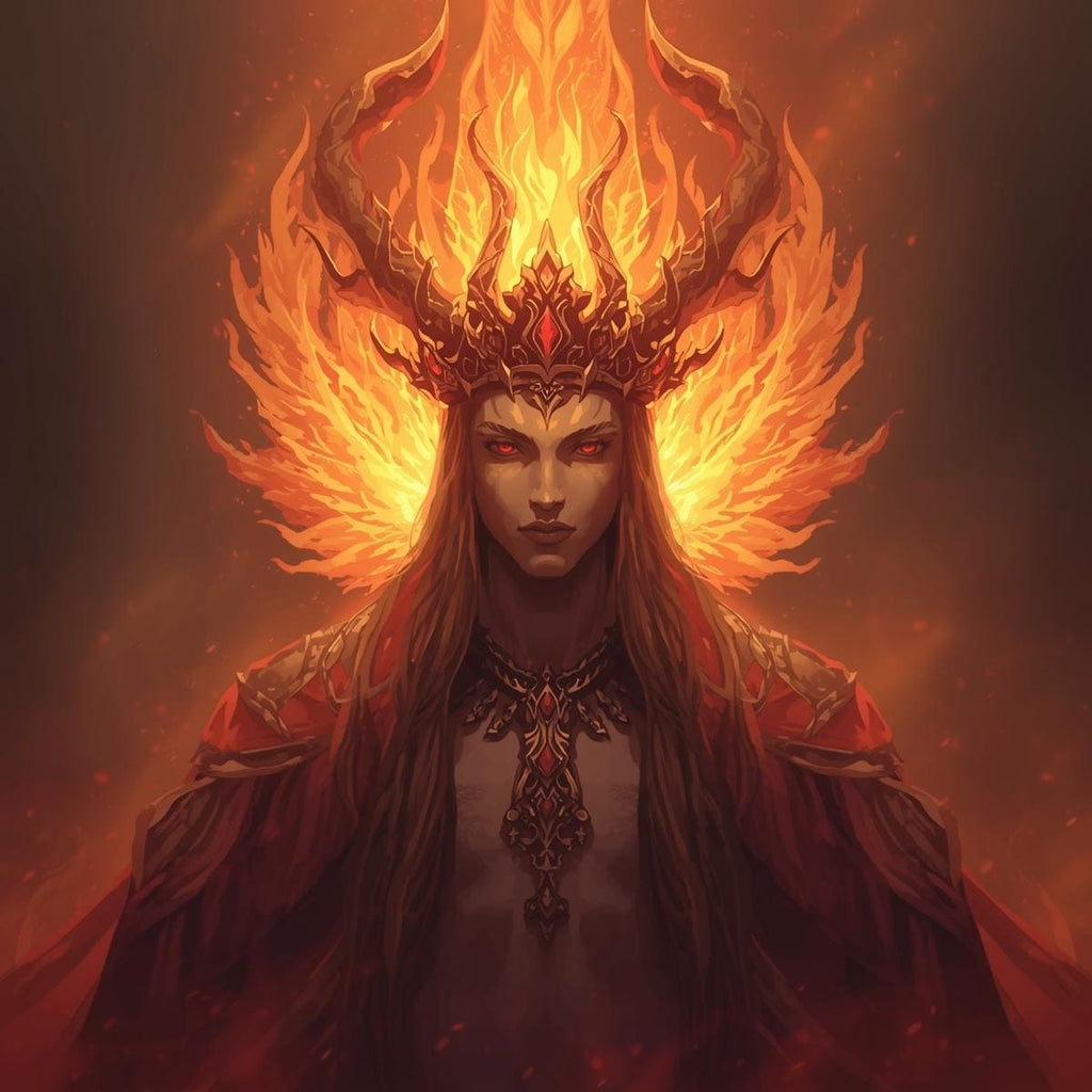 The Ember-Crowned Sovereign — Ifrit of Royal Ascension