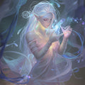 The Opaline Scribe — Djinn of Written Fate