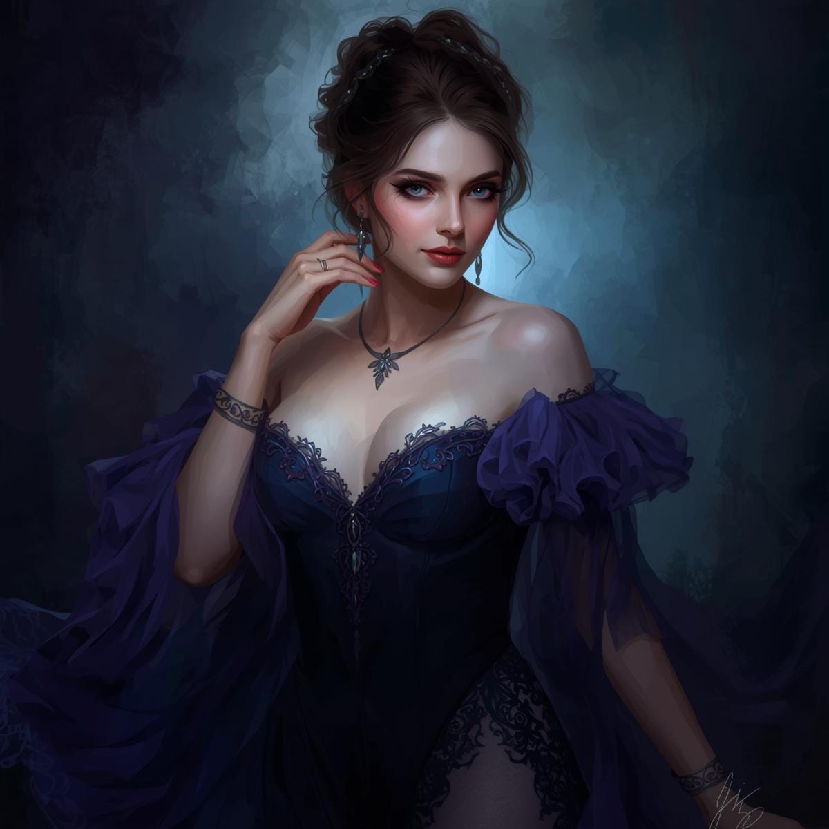 The Midnight Courtesan — Spirit of Sensual Magnetism