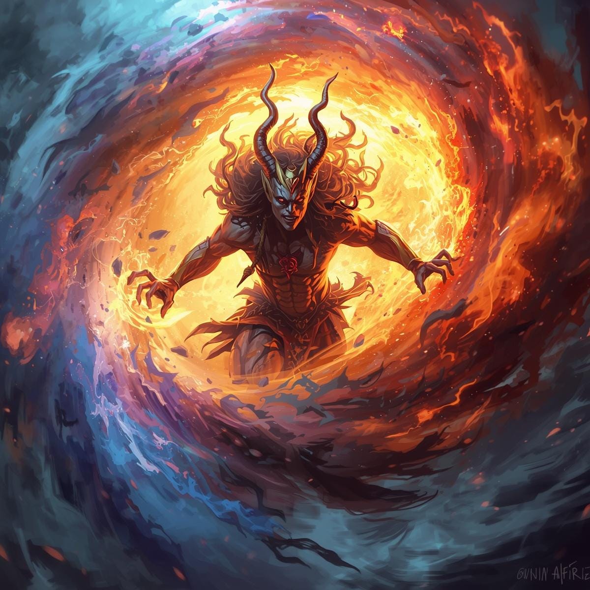 The Tempest Whisperer — Ifrit of Momentum and Sudden Change