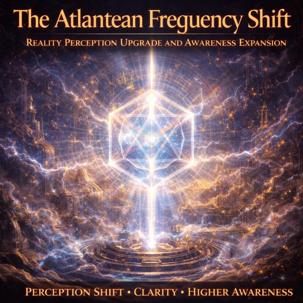 The Atlantean Frequency Shift — Reality Perception Upgrade and Awareness Expansion