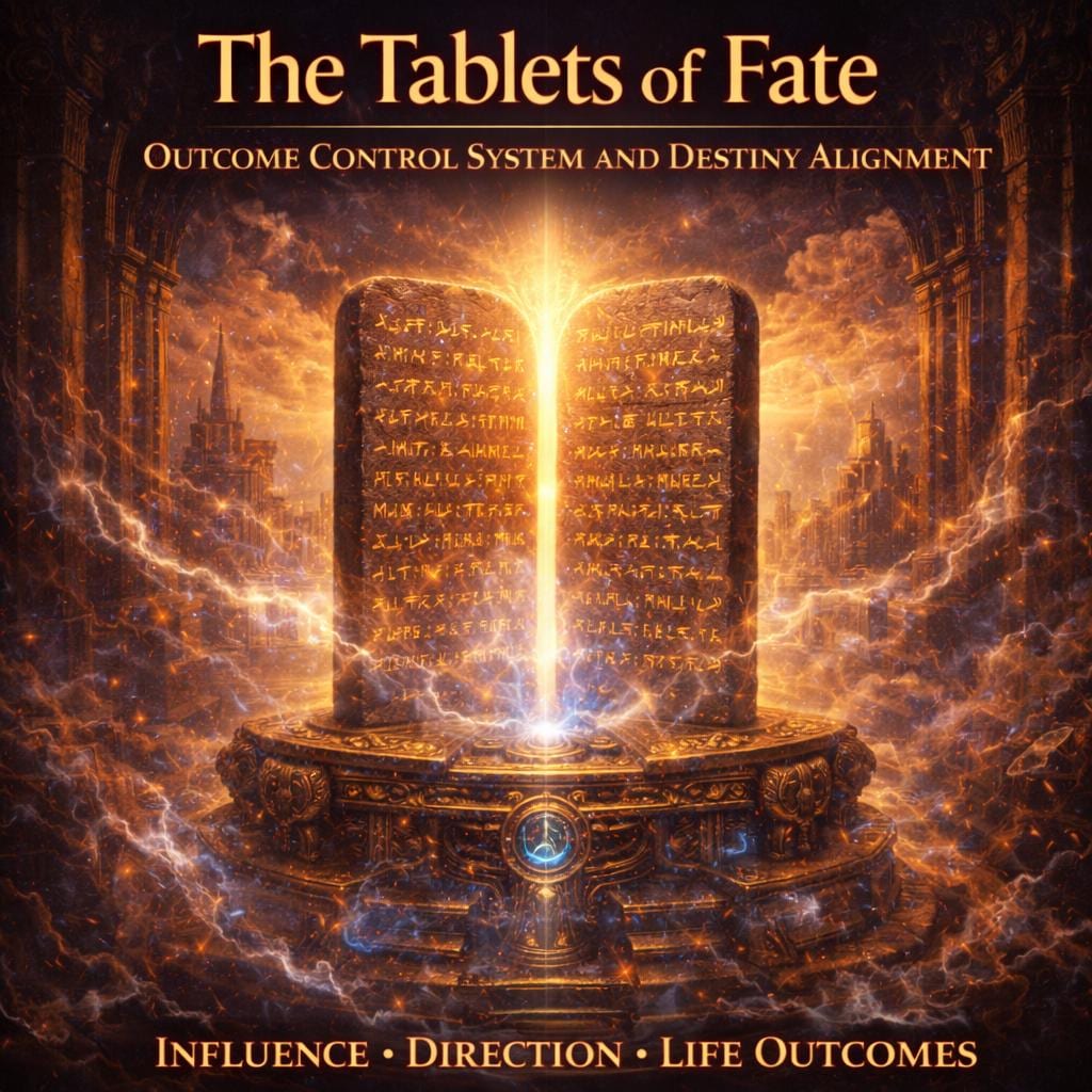 The Tablets of Fate — Outcome Control System and Destiny Alignment