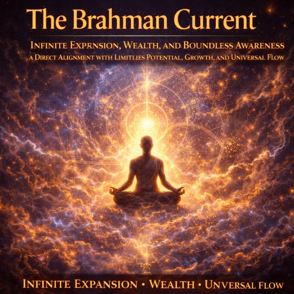 The Brahman Current — Infinite Expansion, Wealth, and Boundless Awareness
