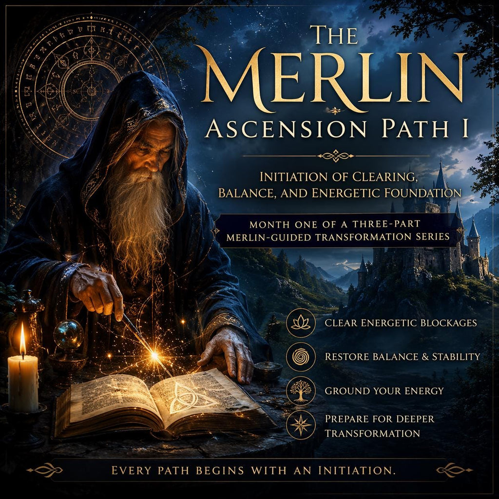 The Merlin Ascension Path I — Initiation of Clearing, Balance, and Energetic Foundation