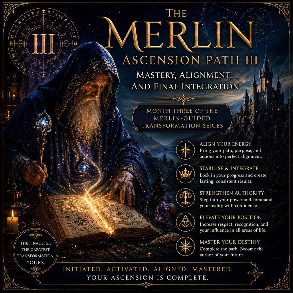 The Merlin Ascension Path III — Mastery, Alignment, and Final Integration