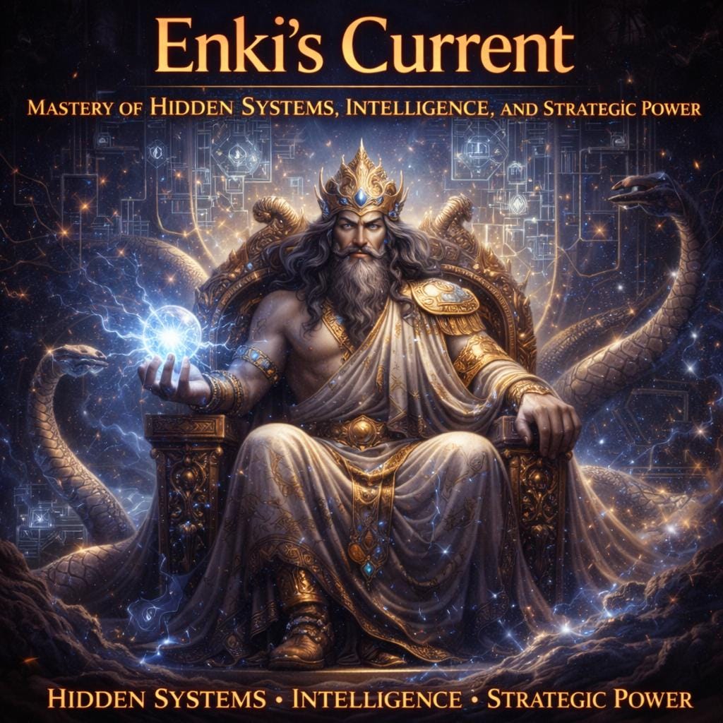 Enki’s Current — Mastery of Hidden Systems, Intelligence, and Strategic Power