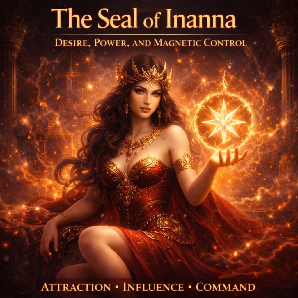 The Seal of Inanna — Desire, Power, and Magnetic Control