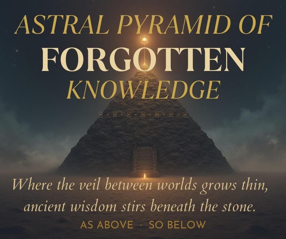The Astral Pyramid of Forgotten Knowledge
