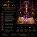 The Archive of Forgotten Lives — Binding of Hidden Talents, Lost Knowledge, and Soul Memory Recovery