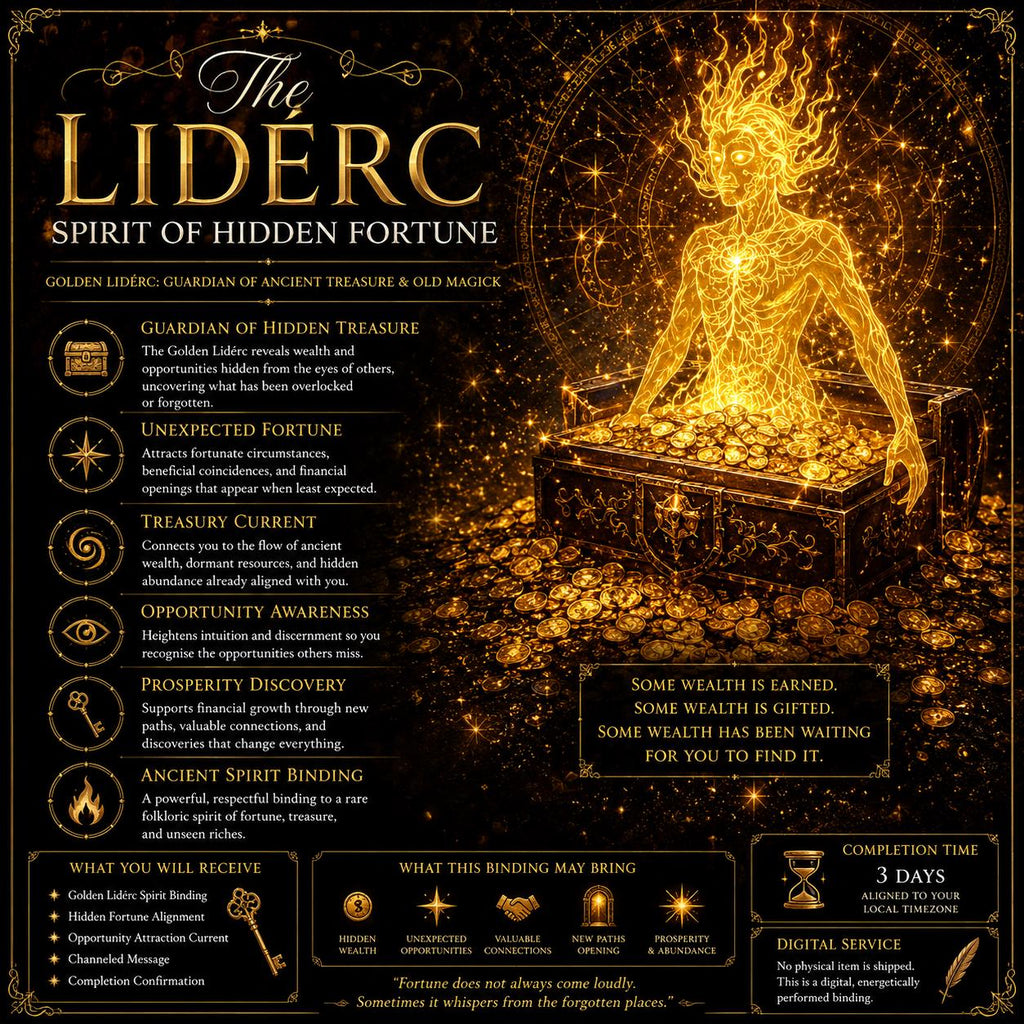 The Golden Lidérc — Spirit of Treasure and Hidden Fortune