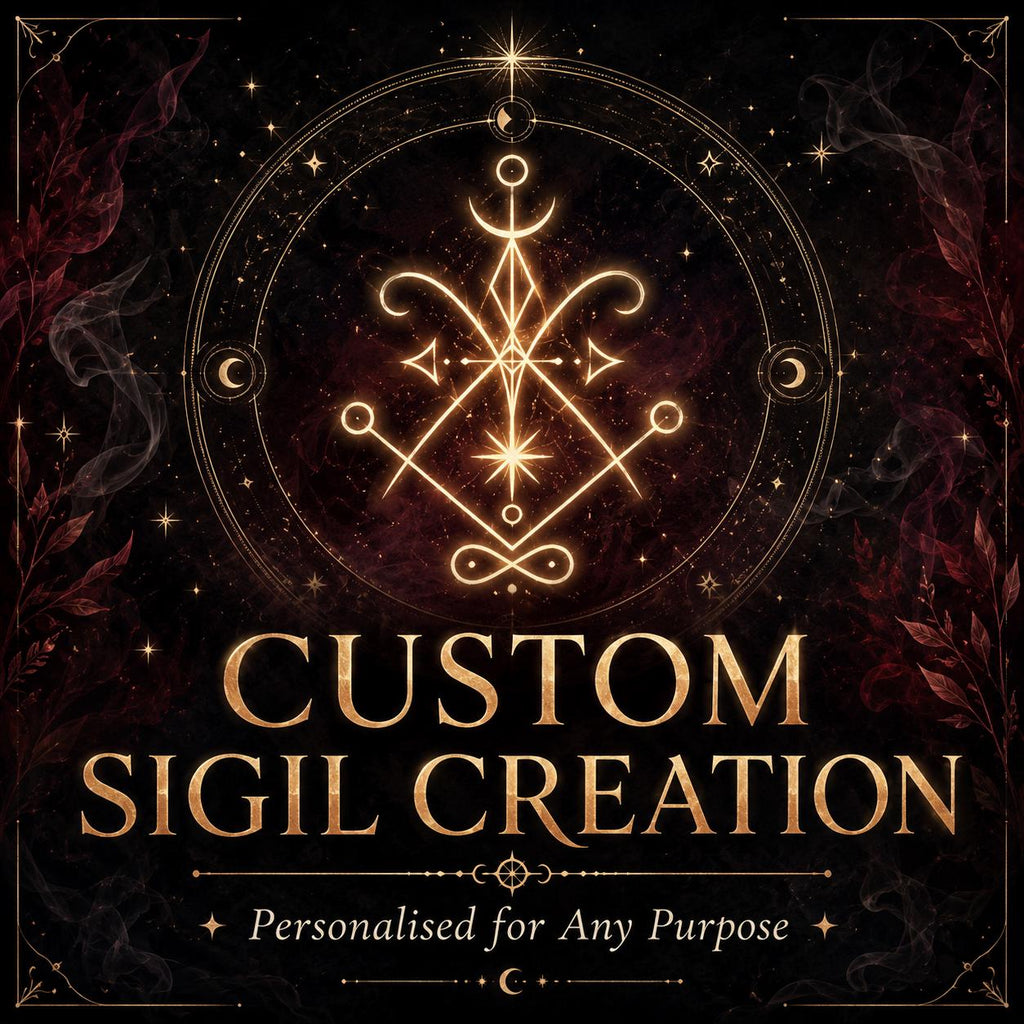 CUSTOM SIGIL CREATION — A Personalised Symbol of Intention, Power and Manifestation